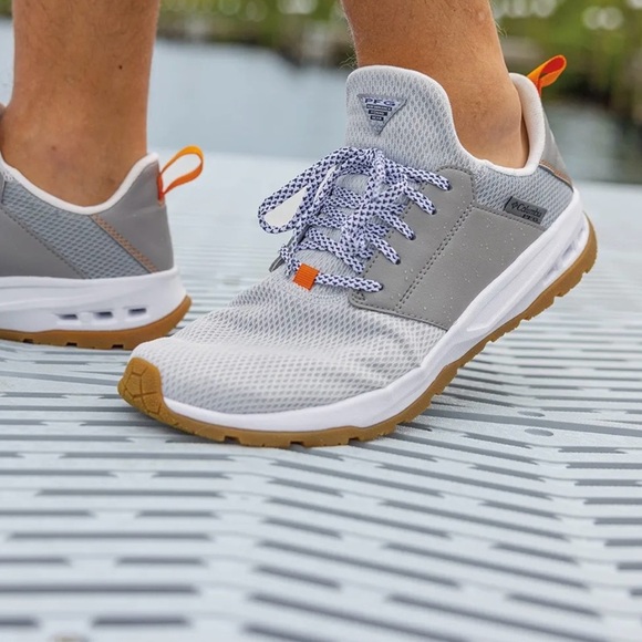 Columbia Other - Columbia Men's Tamiami PFG Boat Shoe 8.5 Slate Grey/Light Orange